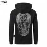 Philipp Plein Euroopa ja Ameerika t&auml;navamoe meeste kolju lukuga jakk M must