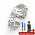 Seiko PROSPEX Roostevabast terasest k&auml;ev&otilde;ru SRPE99K1 SRPC91J1 22mm K&otilde;ver liides Kokkupandav pandla Korrosioonikindel Vastupidav 22mm