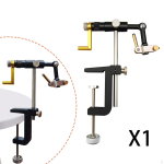 Fly Tying Vise Binding Tool Easy to Use Metal Professional Fishing Accessory Portable Multiple black