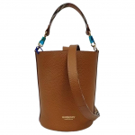 Burberry logo eemaldatava &otilde;larihmaga kividest nahast &auml;mbrikujuline kott Naiste k&auml;ekotid Pruun 81112281 Basic Set (Bag+Dust Bag)