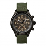 TIMEX Expedition Field Chronograph TW4B10300 Roheline L&otilde;uendrihm 100M Veekindel Meeste roheline