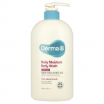 Derma:B, Daily Moisture Body Wash, Fresh Peach, 1000 ml (33,8 fl untsi)