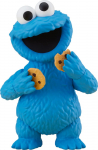 Nendoroid Sesame Street Cookie Monster plastikust v&auml;rvitud tegevuskuju mitte-skaala