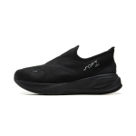 Li Ning SOFT GO 2 KNIT Cushioning, Wear Resistant Low top Casual Shoes Men's Black AGLV017-9 43