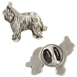 Briard, Berger de Brie II - Dog brooch in a gift box, elegant pin, lapel pin for Art-Dog brand jacket