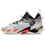 Air Jordan Why Not Zer0.3 PF CD3002-101 Meeste Zoom Air Turbo Polsterdatud Keskmise S&auml;&auml;rega Korvpallijalatsid 40.5 gray