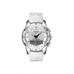 TISSOT Puuteekraaniga kollektsioon Kvartsliikumine 100m Veekindlus Unisex K&auml;ekell 43,3mm Valge sihverplaat T047.220.46.086.00 Regular Watch Box