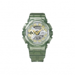 CASIO Naiste G-SHOCK Roheline Kell GMA-S110GS-3APR Regular Watch Box