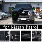 Nissan Patroli jaoks V&auml;lihooldus T&auml;ielikud autokatted Lumekate P&auml;ikesekate Veekindel Tolmukindel V&auml;lised autotarvikud
