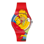 SWATCH Unisex Punane Kell SO29Z120 SO29Z120 Red