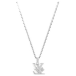 Louis Vuitton Monogram Row Logo Kaelakee Meeste kaelakee H&otilde;bedane 110962890 Basic Packaging-Dust Bag+Box