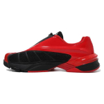 FILA Comfortable Cushioning, Wear Resistant Low top Training Shoes Unisex Black Red 1RM02752G_023 245 red