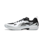 Li Ning Table Tennis Collection Mid top Athletic Shoes Unisex Black White APPW013-2 36 white