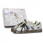 Adidas VL COURT 2.0 Da Vinci, Karbiga, Black Cat Madalad Lauatennise Jalan&otilde;ud Unisex Hall Pruun HQ1802(TeamM-S-BOX) 35⅔