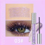Glitter Mascara kauap&uuml;siv s&auml;rav silmameik veekindel ripsmetu&scaron;&scaron; Diamond ripsmetu&scaron;&scaron; k&otilde;ikidele nahat&uuml;&uuml;pidele pikendav ja koolutav ripsmetu&scaron;&scaron; 03