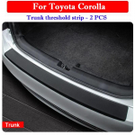 Toyota Corolla 2014-2026 jaoks Auto L&auml;vepaku Ribad Kaitsekleebised Ukse Pagasiruumi Kriimustuskindlad Tallamiskindlad Kleebised For 2014-2018
