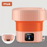 Uus kokkupandav pesumasin, v&auml;ike kaasaskantav sinise valguse steriliseerimismasin aluspesu sokkide jaoks Style A