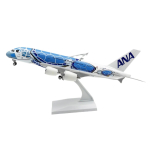30cm Air Japan ANA Airlines Lennukimudel M&auml;nguasi Valatud Vaikmudel Lennuk Kogumiseks N&auml;ituseks white