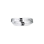 Tiffany & Co. Kahekordne R&otilde;ngas Puhtast H&otilde;bedast S&otilde;rmus Naiste s&otilde;rmused GRP02195 Box,6