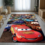 Multikate Autod Blits McQueen Elutoa libisemiskindel ala vaip Pehme vaip magamistoa, laste m&auml;ngutoa, diivani jaoks, Kodu kaunistus Uksematt Kingitus 80x120cm