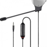 Mikrofoni asendus Bose Qc35 Quietcomfort 35 Bluetooth m&uuml;rasummutavatele k&otilde;rvaklappidele, Eemaldatav poommikrofonikaabel vaigistusl&uuml;litiga