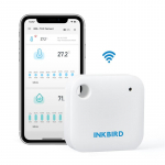 INKBIRD IBS-TH3 Wi-Fi / Plus Temperatuuri ja Niiskuse Andur Siseruumide Termomeeter ja H&uuml;gromeeter 2-in-1 Andur Alarmifunktsiooniga K&uuml;lmiku jaoks IBS-TH3 wifi