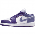 Jordan Air Jordan 1 Nahast Klassikalised Ja Mitmek&uuml;lgsed Madalad Laste Rulaketsid Palace Lilla Unisex 553560-551 38.5