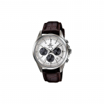 Casio EDIFICE seeria lihtne vabaaja moekell kvartsmehhanism nahkrihm Jaapani ja Korea kell meeste kell h&otilde;bedane sihver EFR-527L-7AV h&otilde;be