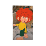 Pumuckl halt Blumen Pehme N&auml;opuhastusr&auml;tik Kiirkuivav Basseini Vann Puuvillased R&auml;tikud Imav Kiire W100*H200(CM)