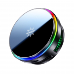 Qi2.2 Magnetiline 25W Autolaadija Pooljuhtjahutusega Traadita Autohoidik &Otilde;hutusava Hoidik iPhone'ile Samsungile Androidile Kiire ja Jahe must