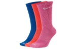 Nike Everyday Plus Kerged Sokid Unisex 3 Paaki Roosa Sinine DC7537-902 XL