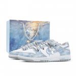 Nike Dunk Monster Lab, Ten Sins Sloth libisemiskindlad madalad rulaketsid Unisex Valge Sinine HF5441-105(Team445-) 36