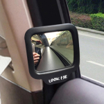 270-kraadine lainurk auto tagamagnetpeegel Auto lisatahavaatepeegel eemaldab pimepunkti auto ohutuse tagamiseks gray