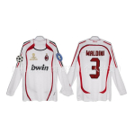 AC Milan Retro S&auml;rk 0607 Hooaeg Kaka Maldini Ronaldinho Pirlo Kollektsioneeritav Jalgpall S black