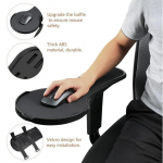 Ergonoomiline k&auml;etugi hiirepadi Must tooli k&auml;etugi Reguleeritav Kinnitub tooli k&uuml;lge Hiire pikendusalus Kodu China Mainland