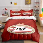 PSV logo t&auml;htedega. Voodipesukomplektid Tekikotikomplektid Tekikotid Padjap&uuml;&uuml;rid(1 * Tekikott 2 * Padjap&uuml;&uuml;ri (tekk ei kuulu komplekti)) 135x200cm white