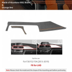 TPIC BMW F30 F32 F34 jaoks Valmistatud Alcantara armatuurlauapaneelist Auto siseosa instrumendipaneeli kattekleebis Tuning stiilitarvikud