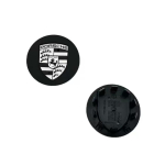 4 tk 76mm 65mm Porsche veljekeskuse katte asendus- ja modifitseerimistarvikud, sobivad Porsche Panamera Cayenne'ile 65mm black