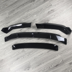 BMW X5 F15 25d 35i 50i M50d M Sport 2013-2018 jaoks Eesmise kaitseraua splitteri huuldiffuusorispoileri kaitsja 4 tk Uuendatud kerekomplekt Gloss Black