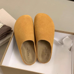 Moodsad Naiste Kingad M&uuml;&uuml;gil Uued Slingbacks Naiste Sussid Kevad Suletud Varvas Suede &Uuml;hev&auml;rvilised V&auml;lis-Vabaaja Mugavad Suurused 35