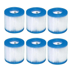 Type H basseinifiltri kassett Intex 29007E jaoks, &uuml;hildub Intex 28601EG 330 GPH kassettfiltri pumbaga blue