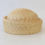 Uus Prantsuse K&otilde;rge Kvaliteediga Vintage Looduslik 100% Raffia&Otilde;lest Baret Naiste Suvine KupliKatuseline Pillbox M&uuml;ts Naiste Puhkuse Rannam&uuml;ts