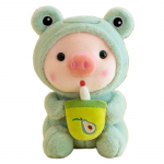 1 tk 25 cm Cosplay Unciorn Frog Tiger Bunny Boba tee Plushie Pink Pig Plush m&auml;nguasi t&uuml;drukule Kaisu beebi rahustav nuku s&uuml;nnip&auml;evakingitus about 23-25cm