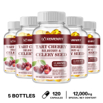 XEMENRY - Hapu kirs, mustika ja selleriseemne kompleks - 12 000 mg - Liigeste tervis 120*5