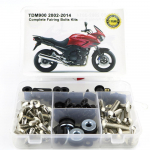 Yamaha TDM900 TDM 900 2002-2014 Mootorratta Terasest T&auml;ielik Komplekt K&uuml;ljekatted Poldid Komplekt K&uuml;ljekatte Klambrid Kere Kruvid Mutrid h&otilde;be