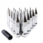 20 tk Autoveljed Veljed Rattapoldid Naastudega Pikendatud Tuunerpoldid M12 x 1.5/M12 x 1.25 Rattapoldi Kruvid Alumiinium Rattapoldid Universaalne M12x1.25 must