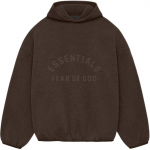 Fear of God Essentials Nailon Fliisiga Huppar Heather Wood/Wood Meeste Pealiskatted Hall 202SU244312F M