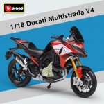 Maisto 1:18 Ducati Multistrada V4 Sulamist V&otilde;idus&otilde;idu Mootorratta Mudel Simulatsioon Valatud Metallist T&auml;navaspordi Mootorratta Mudel Laste Kingitused