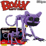 Poppy Playtime 3 ehitusklotside komplekt Naeratavad olendid M&auml;nguasi Suur sinine kass Unine kass Laste hariduslik puslemudel 2233 Large Sleepy Cat 354 Granules