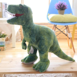 Kuumad 50cm-80cm Armsad Simulatsioonidinosaurusest Pehmed M&auml;nguasjad T&auml;idisloomad Pehme Dinosauruspadi Tyrannosaurus Rex Nukk Poisid T&uuml;drukud Kingitused 60cm white